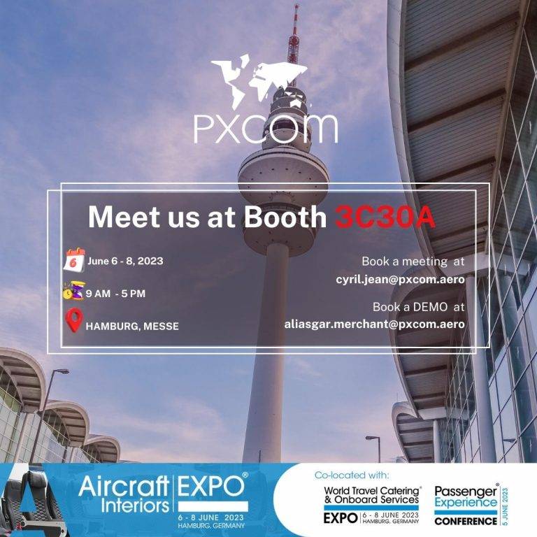 AIX (Aircraft Interiors Expo) 2023 in Hamburg Messe