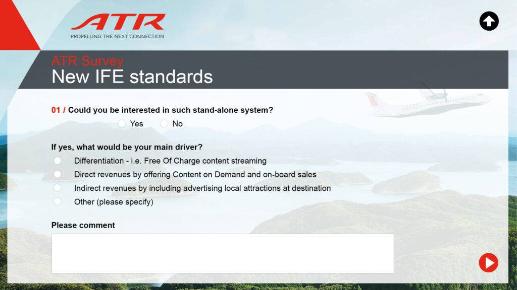 ATR Wireless Inflight Entertainment Survey by PXCom