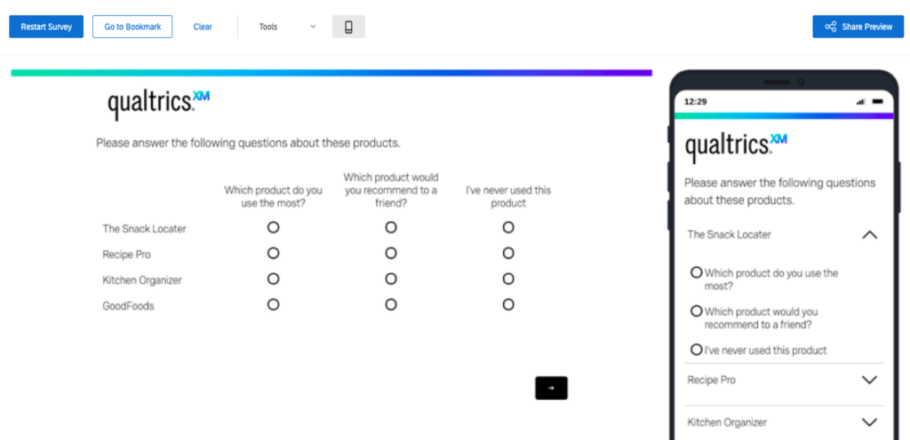 Qualtrics Experience Management tool